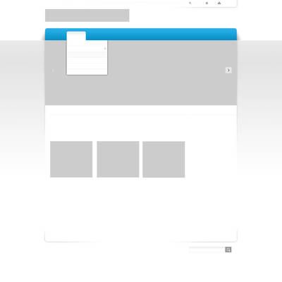 Wireframe of a webpage layout.