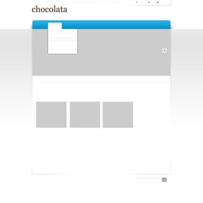 Wireframe of an empty webpage layout with a custom logo.